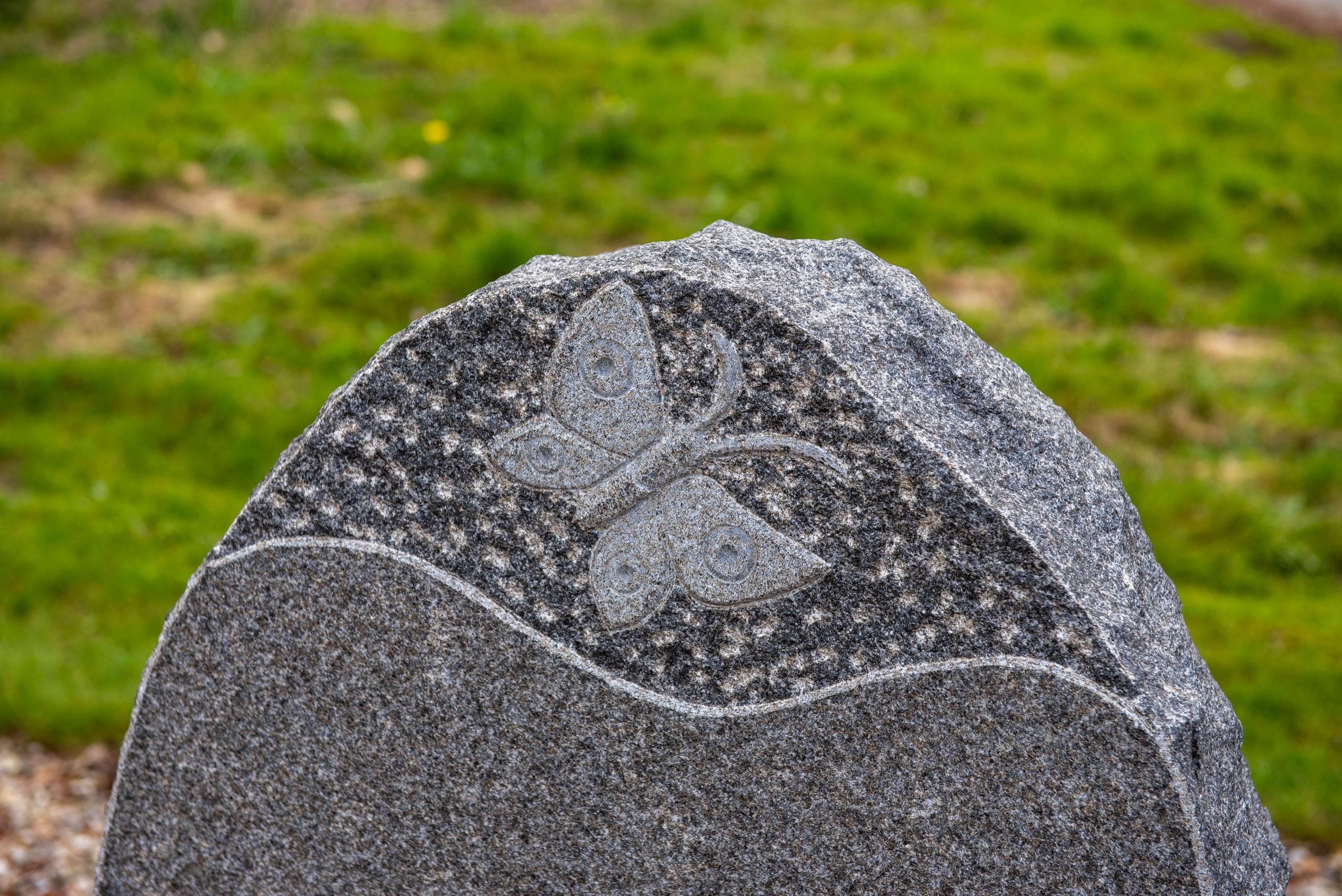 Udsmykning på Gravsten